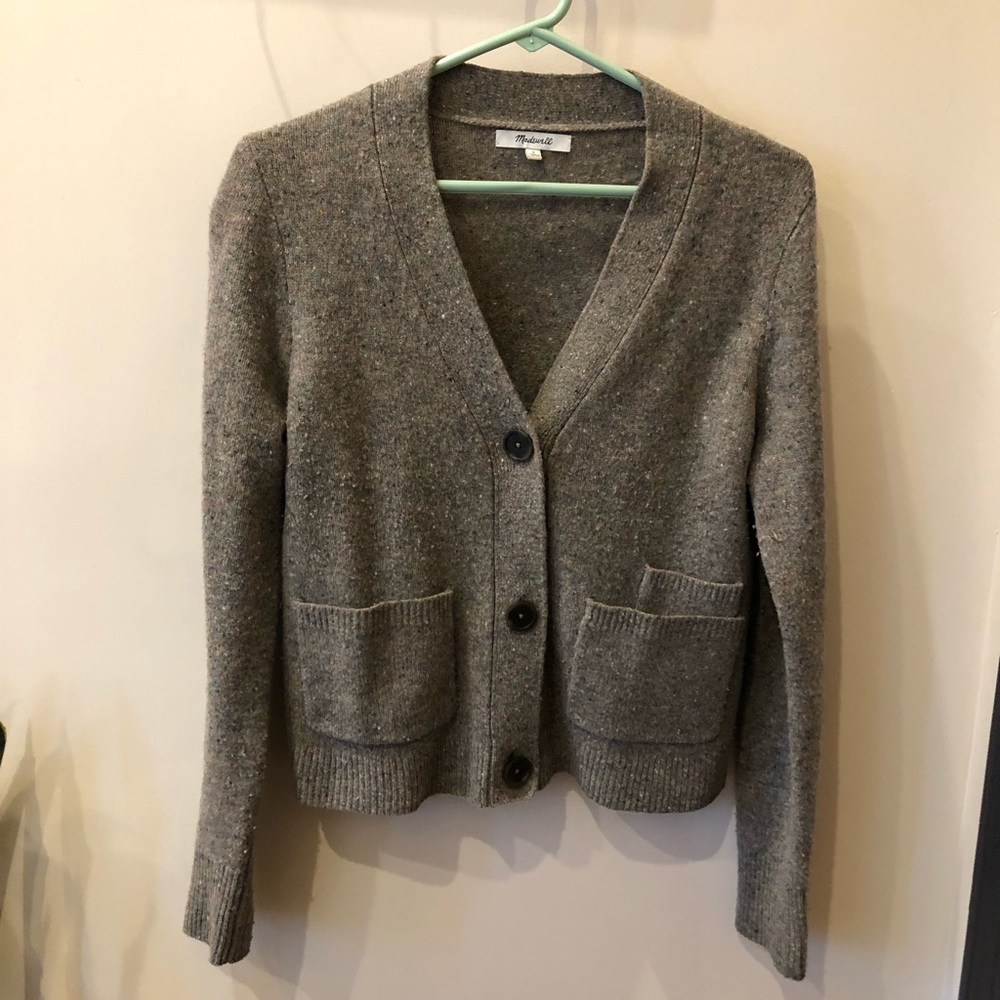 Madewell Cropped Cardigan